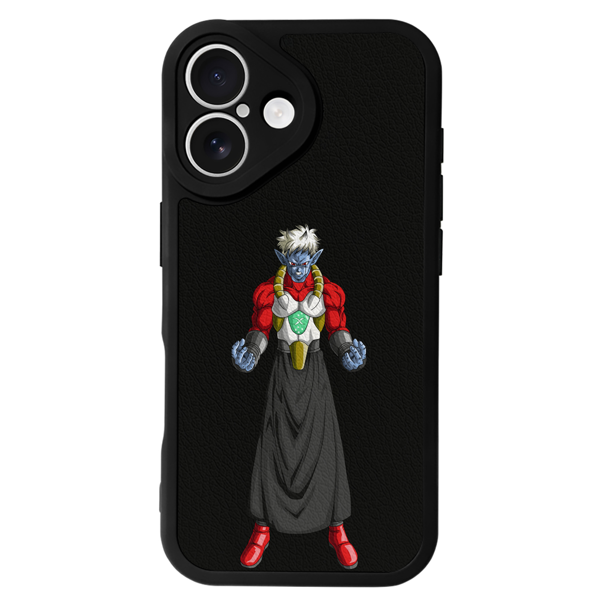 （画像用） ドラゴンボール DRAGON BALL 【iPhone 16シリーズ対応】シリコンスマホケース（レザー調） 材質：シリコン